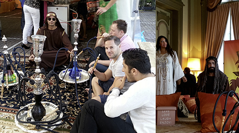 Arabische shisha roken workshop